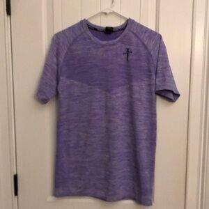 Three nails men’s moisture wicking purple size small in great shape